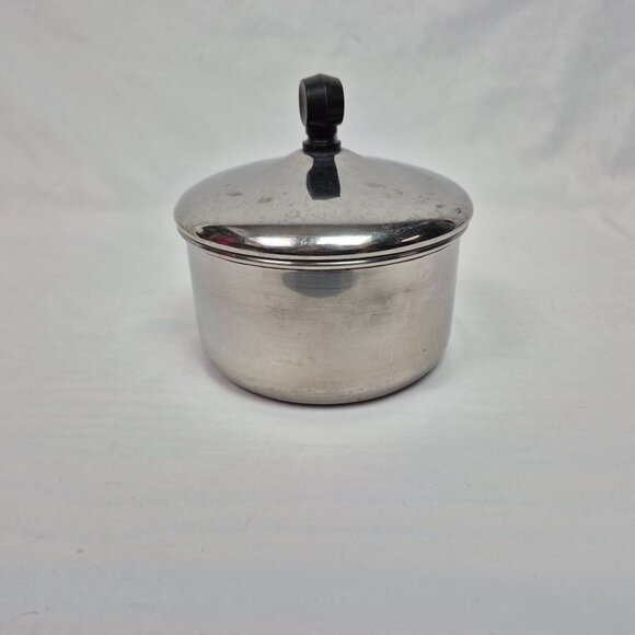 Farberware 1qt Saucepan UV w/Lid Stainless Steel Aluminum Clad USA VINTAGE!!! - Picture 5 of 9